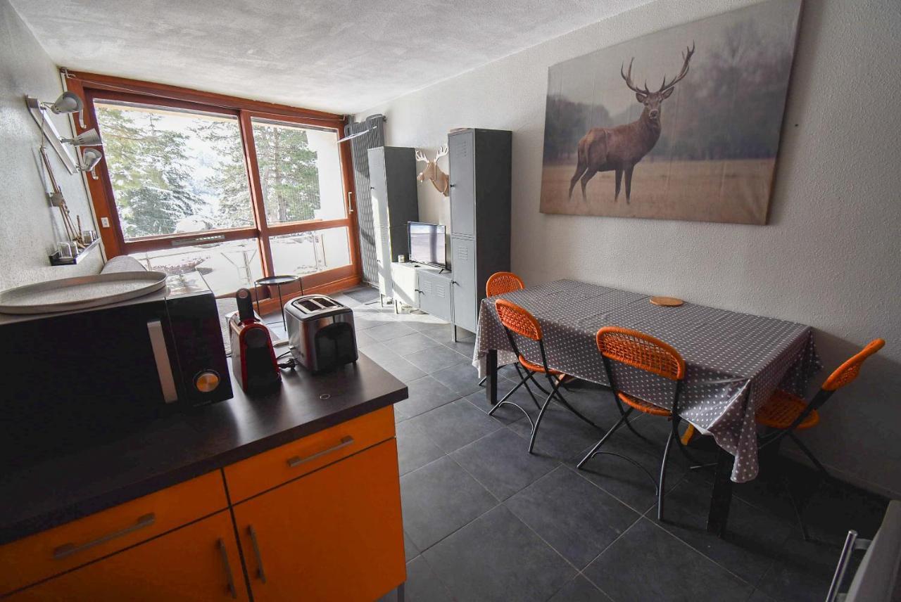 Les Balcons De Villard, Studio Chaleureux 4-6 Pers 50M Des Pistes, Balcon Expose Sud, Draps Non Compris Exterior foto