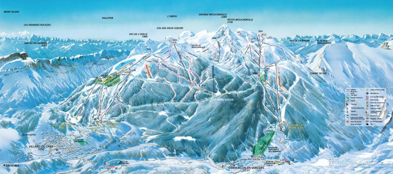 Les Balcons De Villard, Studio Chaleureux 4-6 Pers 50M Des Pistes, Balcon Expose Sud, Draps Non Compris Exterior foto